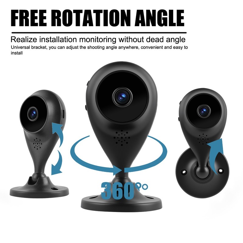 2025 Smart Mini WiFi Camera Wireless 1080P HD Night Cam Home Security & Outdoor。 gallery