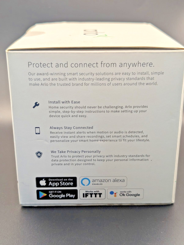 Arlo Essential Indoor Security Camera - White (VMC2040B-100NAS) NEW gallery