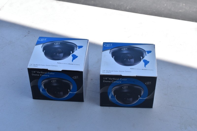 14 pc Gvi Security GVI GV-VMDC 0.25-Inch Varifocal Dome Camera