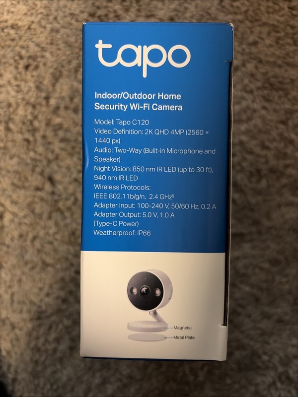 Tapo by TP-Link 2K QHD Security Camera Indoor/Outdoor, PCMag Editors gallery