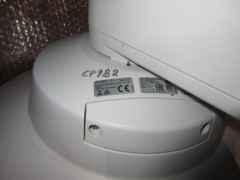 Axis Q6000-E MkII PoE Network Camera P/N 01006-001-01 -NOT TESTED gallery