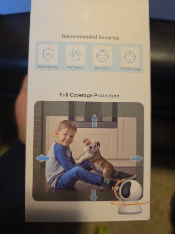 2K Home Security Security Camera Works with Alexa & Google Nightvision Tracking gallery