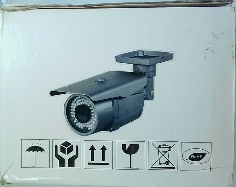 Weatherproof Bullet Camera 1000TVL, 1/3″ Sensor ICR 2.8-12mm Lens K588