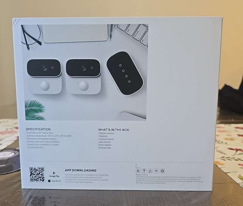 Surveillance Wireless Security Camera System Assure B1 With 2 gallery
