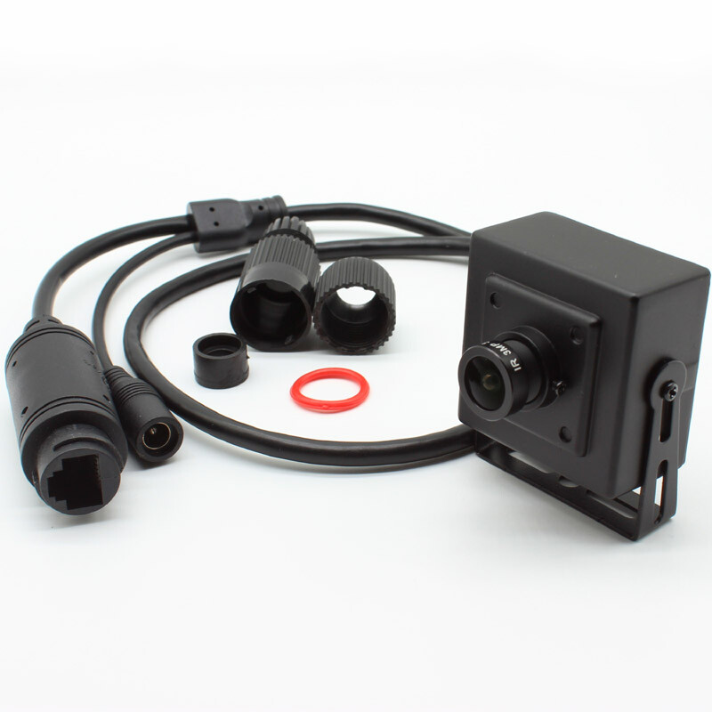 Mini box Audio HD CCTV 4MP POE IP Camera Network Security XMEYE ONVIF H.265+ gallery