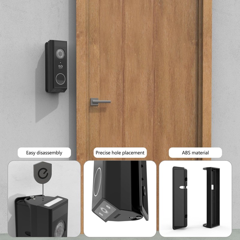 Adjustable Angle 0 to 35 Degree eufy Doorbell Mount for eufy Video Doorbell E... gallery