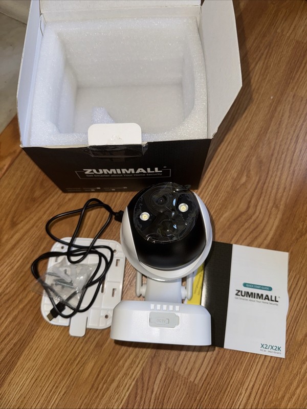ZUMIMALL Security Cameras Wireless Outdoor WiFi with 360° PTZ, 2K Battery Camera