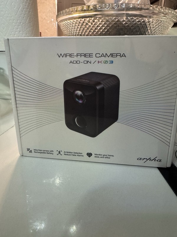 ARPHA Security Camera Wireless Outdoor 130°, 1080P WiFi Battery Camera