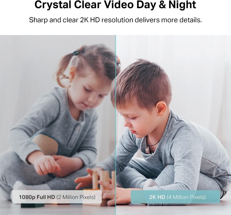 Advanced Kasa 2K+ Security Camera - Real-Time Motion Detection & Night Vision gallery