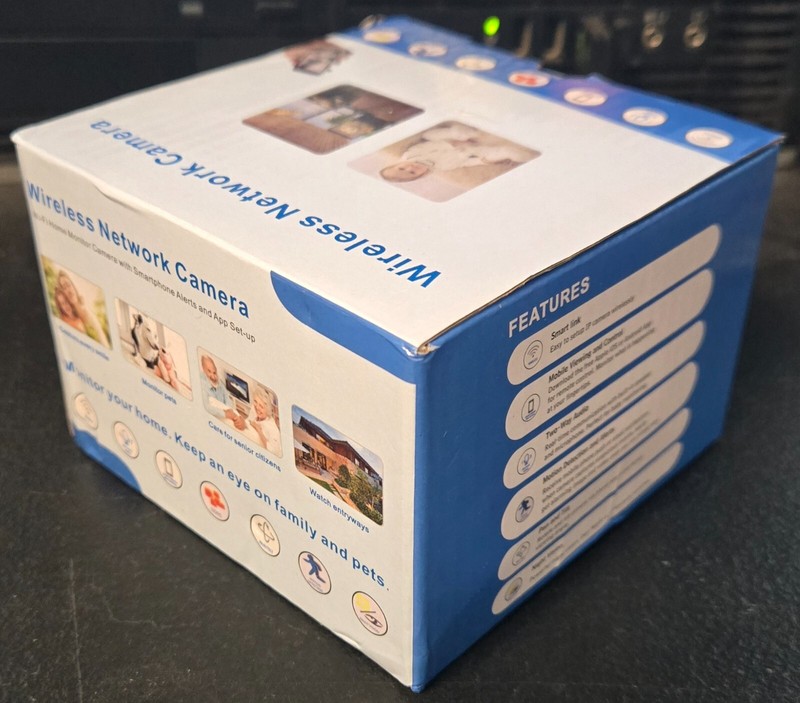 PTZ Wireless Network Camera Wifi Two Way Audio, Cloud STORAGE, Video Push NIB SE gallery