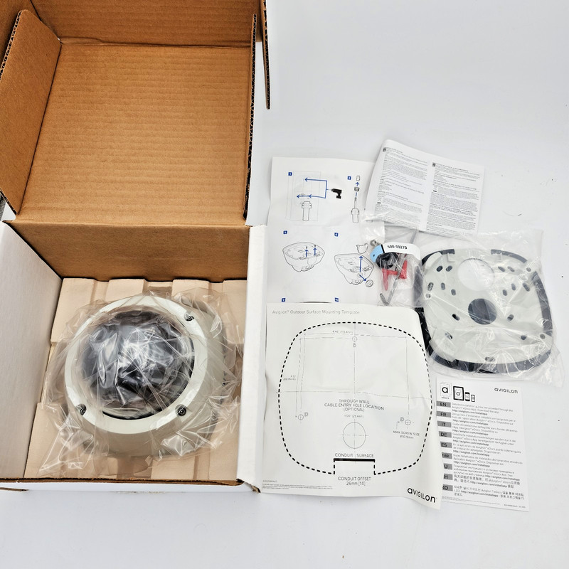 Avigilon 3.0C-H4A-DO1 3.0MP H4 HD Outdoor Dome IP Camera New Open Box gallery