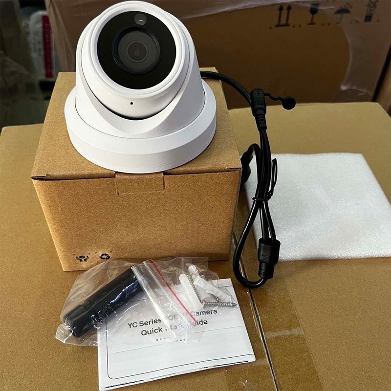 VIKYLIN Mini Turret POE IR 8MP Security CAMERA MIC Outdoor/Indoor Viewer Monitor gallery