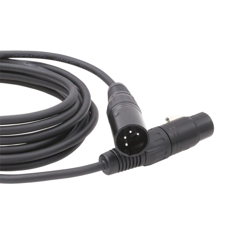 XLR 4 Pin Camera Monitor Recorder Mixer Power Supply Extension Cable Male to ... gallery