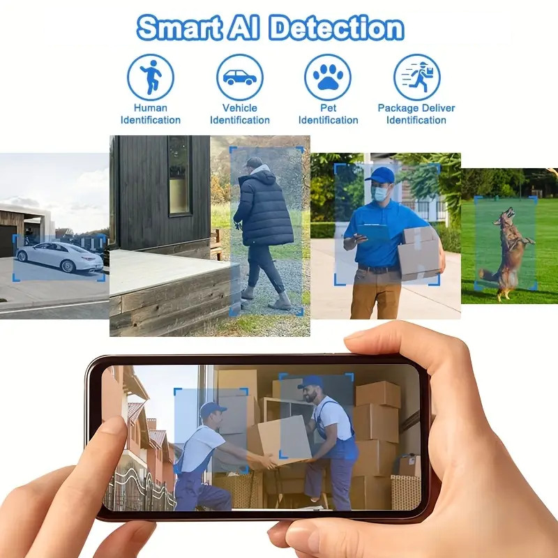 2pcs-New Bulb Security Camera - 1080p Full HD Recording & 360° Panoramic View gallery