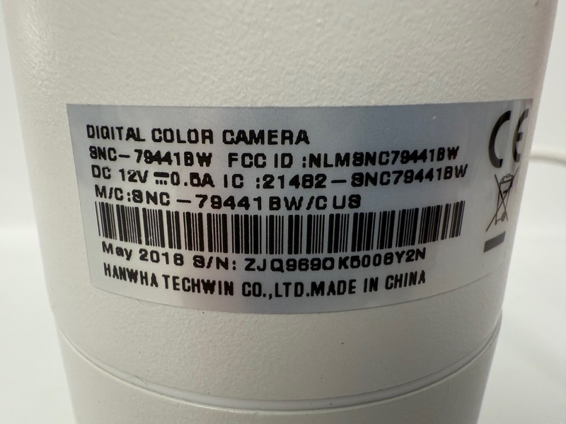 SAMSUNG WISENET SNC-79441BW 1080P WIRELESS IR SECURITY CAMERA gallery