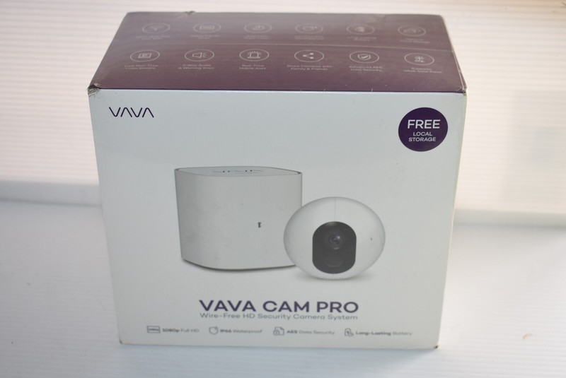VAVA Cam Pro Wireless Home Security System 1080P Outdoor Camera VA-HS003 SEALED
