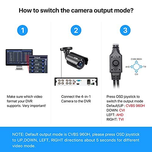 Sistema de cámaras de seguridad 1080P HD Wifi cableado con visión nocturna Hogar gallery