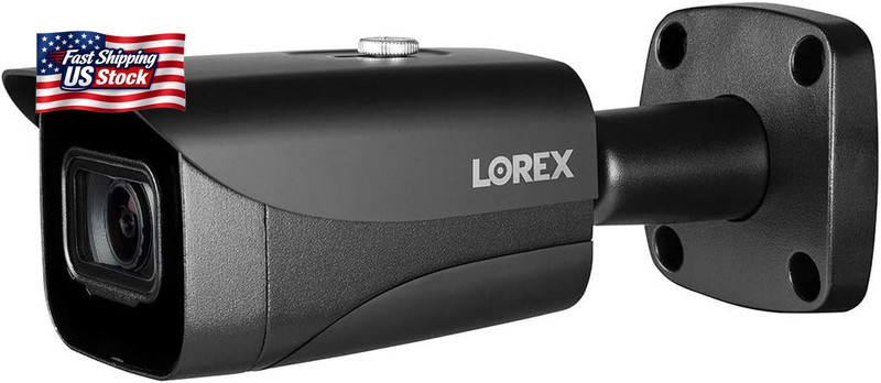 Lorex 4K Metal Bullet Camera – Poe Wired Home Security Add-On Camera - Motion De gallery