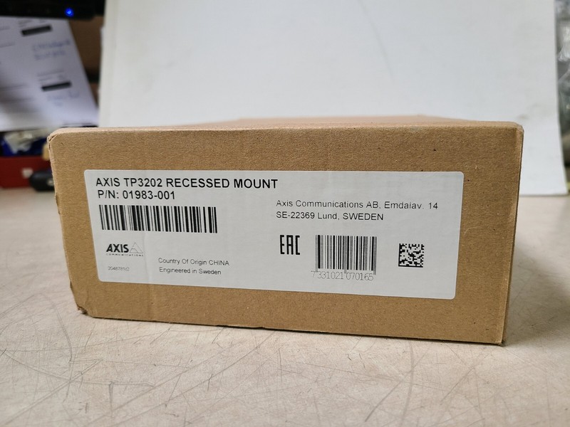 Axis TP3202 Recessed Mount 01983-001