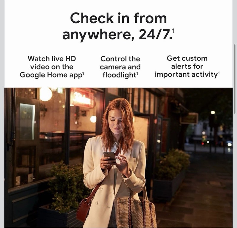 Google Nest Cam with Floodlight - Outdoor Camera - Floodlight Security Camera gallery