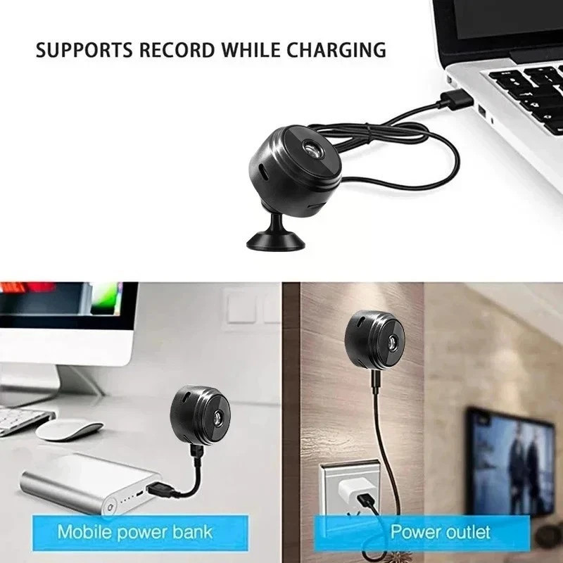 A9 Mini WiFi Smart Camera 1080P Wireless Security IP Cam Remote Surveillance gallery