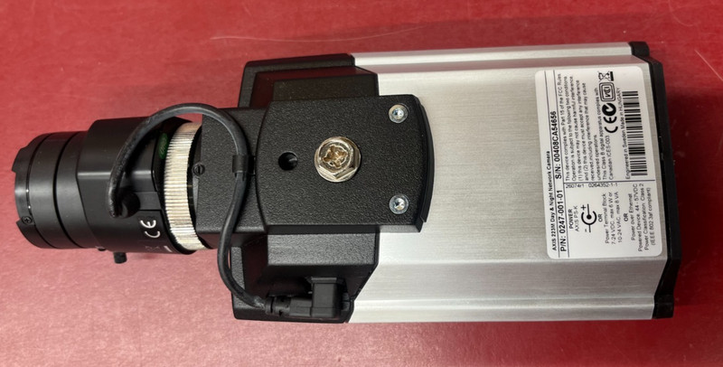 USED AXIS 223M Day Night Network POE IP Camera 0247-001-01 w 4-8mm Computar lens gallery