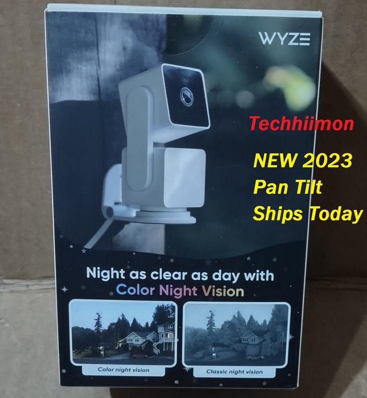 WYZE CAM PAN V3 NEW IP65 1080p TILT ZOOM WiFi WIRELES CAMERA WYZECPAN3 * 2023