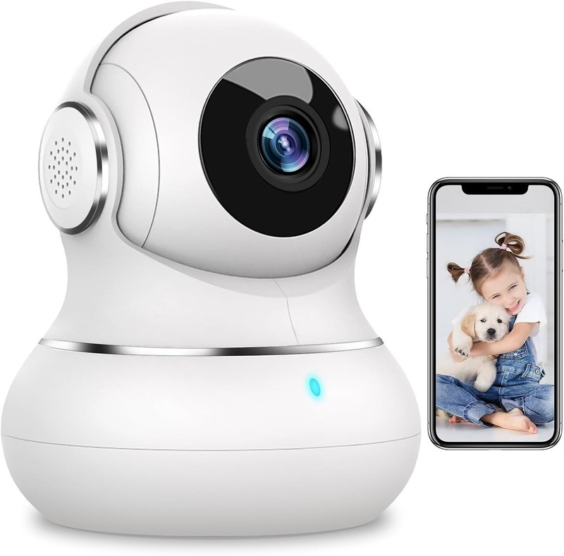 Cameras for Home Security 1080P Security Camera Night Vision Work with Alexa USA gallery