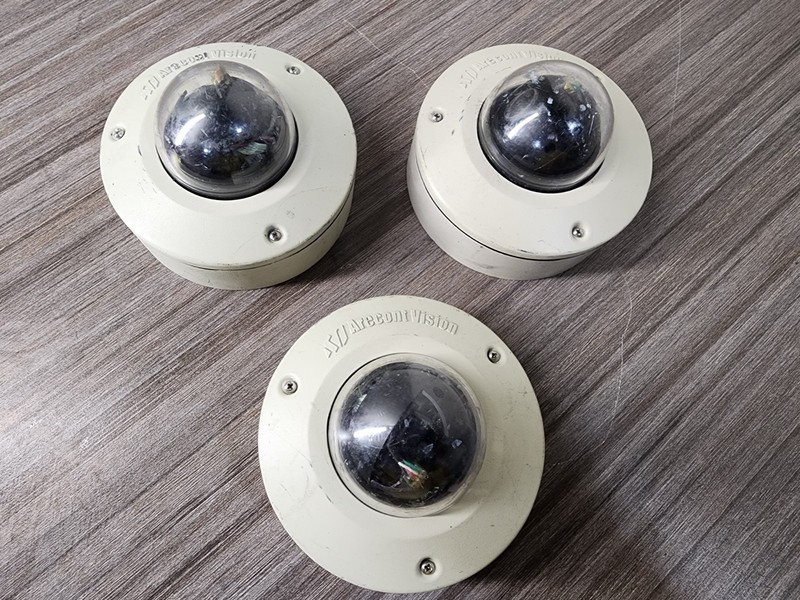 LOT OF 3 Arecont Vision 5MP MicroDome2 3 Axis Gimbal AV5555DN-S-NL