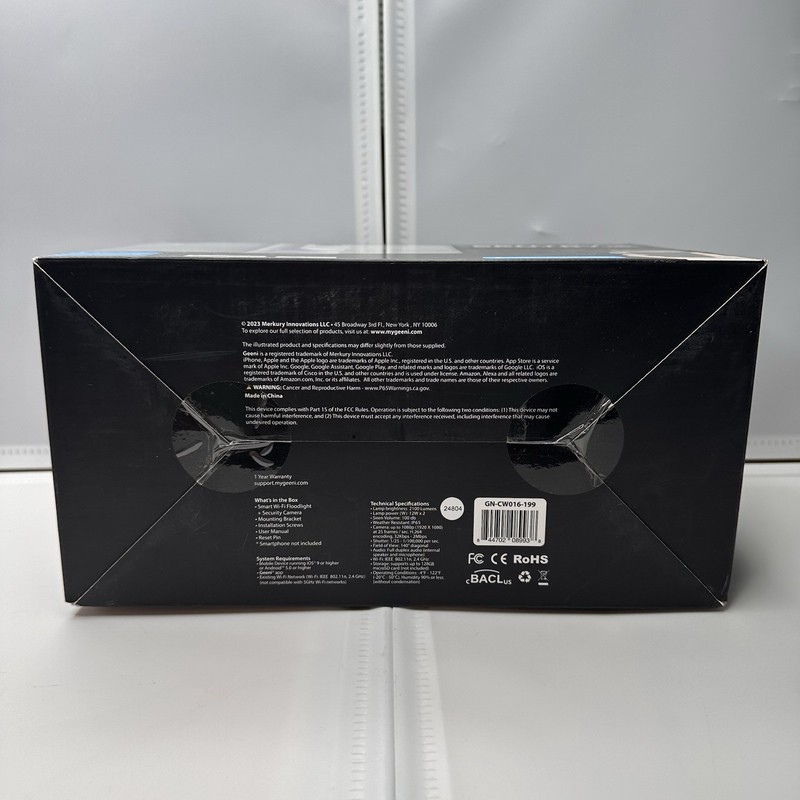 Geeni Sentry Floodlight Camera - Night Vision- New in Box gallery