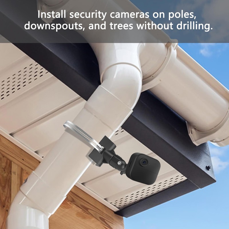 Universal Adjustable Stainless Mount Bracket 360-Degree for Reolink/Arlo/Eufy gallery