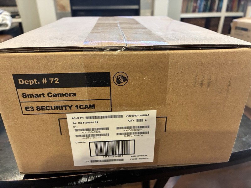 4 Arlo Essential Sec. Camera 3rd Gen2025 ReleaseWireless Outdoor Battery Powered gallery