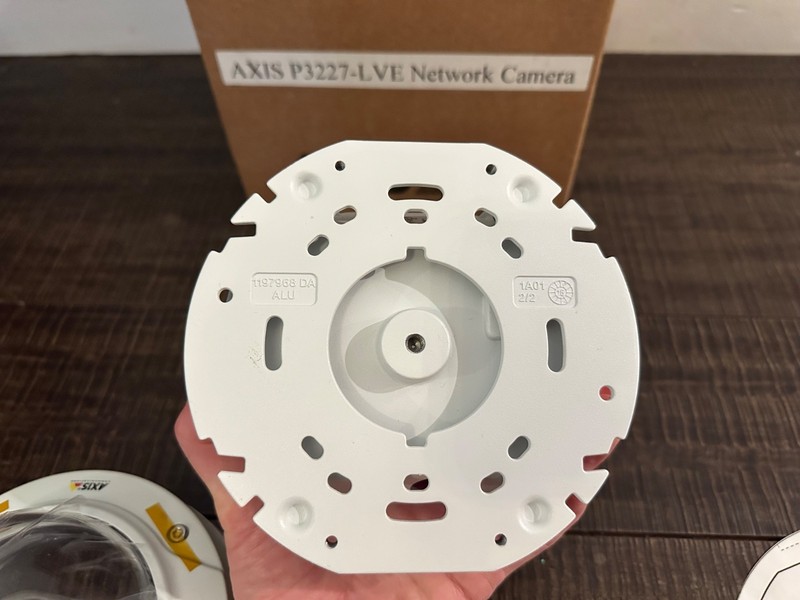AXIS P3227-LVE 5MP Outdoor Infrared Network Fixed Dome Camera - White (0886-001) gallery
