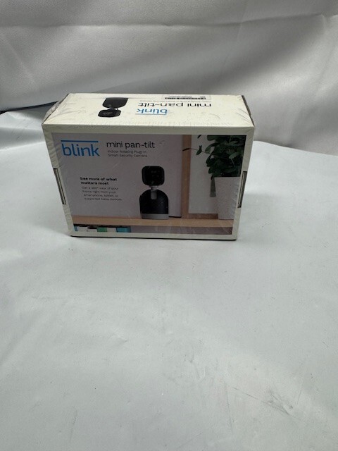 Blink Mini Pan-Tilt Rotating HD Indoor Wired Smart Security Camera 2-Way Audio gallery
