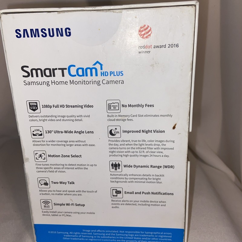 Samsung Home Monitoring Camera | SNH-C6417BN | SmartCam 1080p gallery