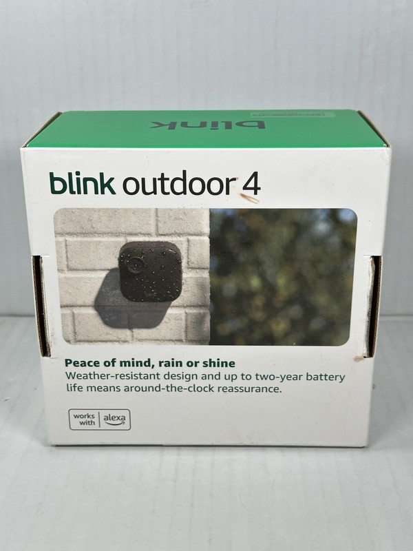 Blink Outdoor 4 Wireless Smart Security Camera, 2 Year Battery Life, 1080p - NEW gallery