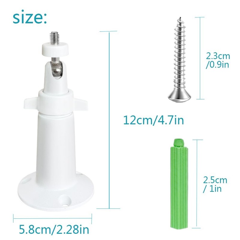 Adjustable Metal Wall Mount Compatible with Arlo, Arlo Pro 2/3/4/5/Ultra/Ultr... gallery