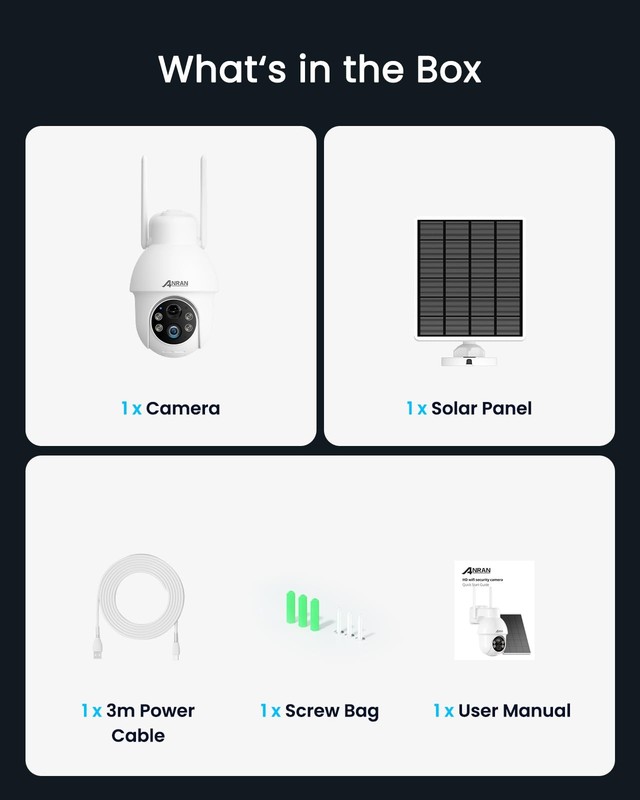 Solar Security Camera Wireless Outdoor: 2K WiFi Camera with Adjustable Solar ... gallery