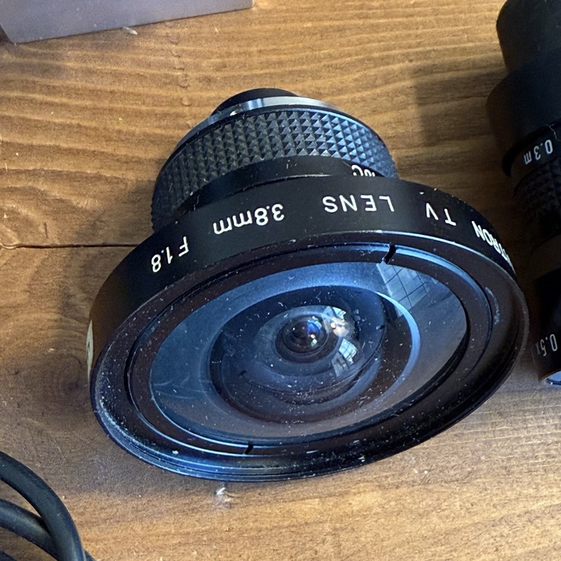 Sanyo CCD Camera Lot W/ 6 Lenses Security Basler? gallery