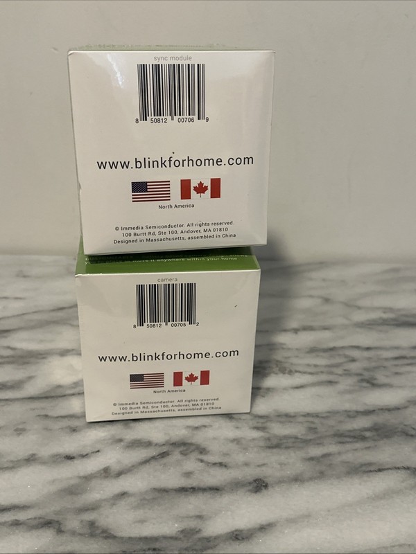Blink Wireless Home Security Camera & Sync Module Hub - 1st Gen White Box Legacy gallery