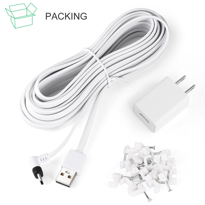 25FT Power Cable Compatible with Arlo Essential 2K Outdoor Security Camera (2Nd gallery