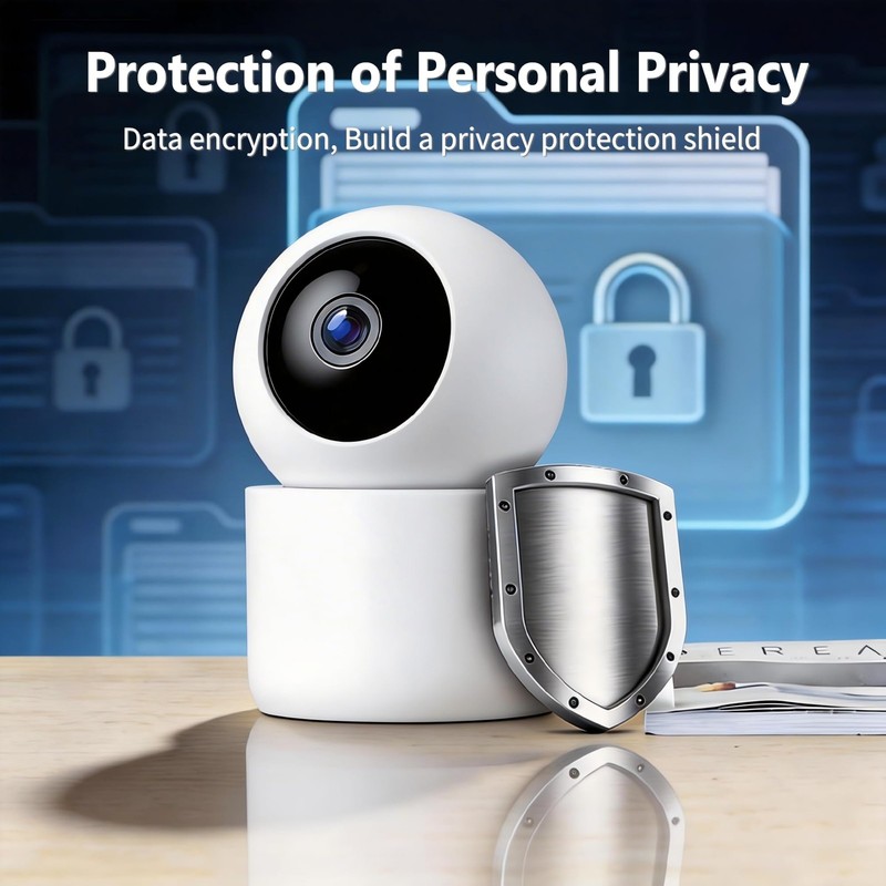 Indoor Pan/Tilt Home Security Mobile Tracking Camera 2K 3MP, 345 Degree Wirel... gallery