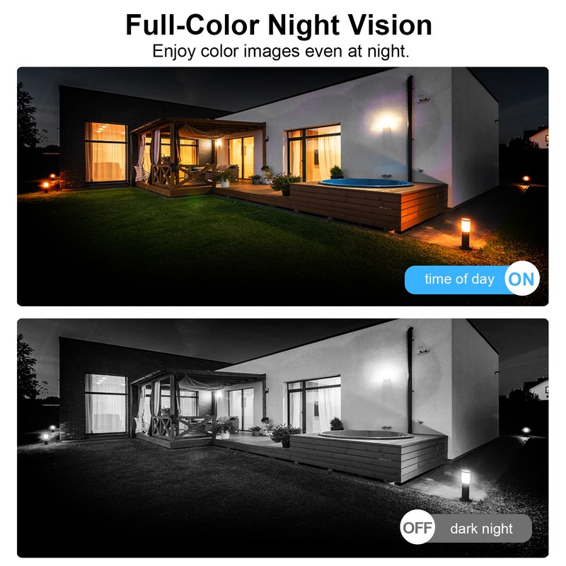 Refurbished 2K Solar Security Camera Wireless IP Outdoor Pan/Tilt No Monthly Fee gallery