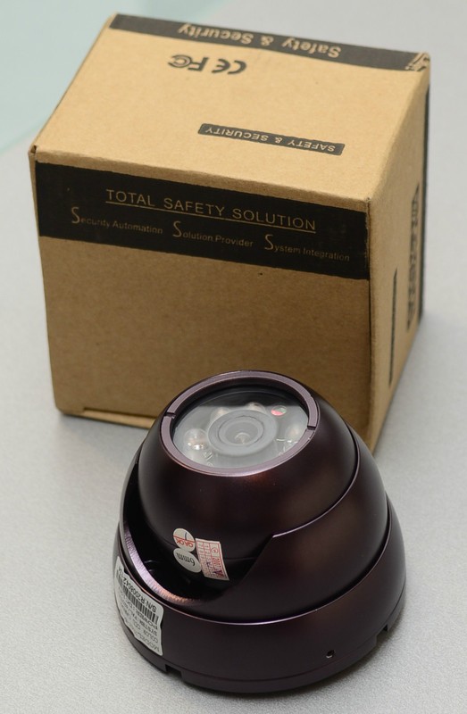 (PRL) CCD CCTV SECURITY CAMERA VIDEO SHARP SAFETY 6mm 9 LED SKY-6600