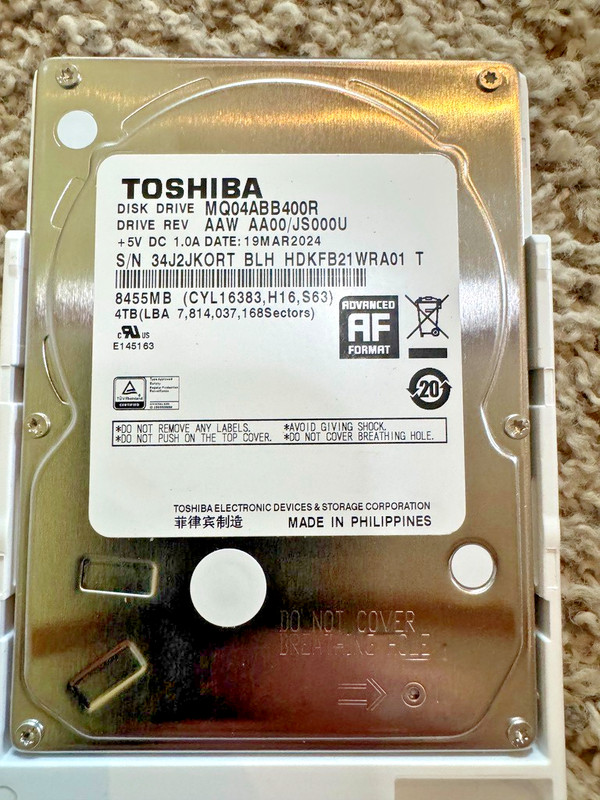 Eufy S380 Homebase with 4TB Toshiba internal drive memory , 2 are available gallery