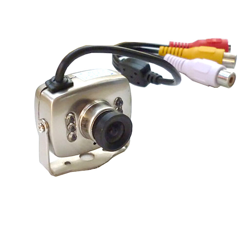 Mini 6LED Analog CMOS 420TVL 800TVL 3.6MM IR Indoor Audio CCTV Security Camera gallery