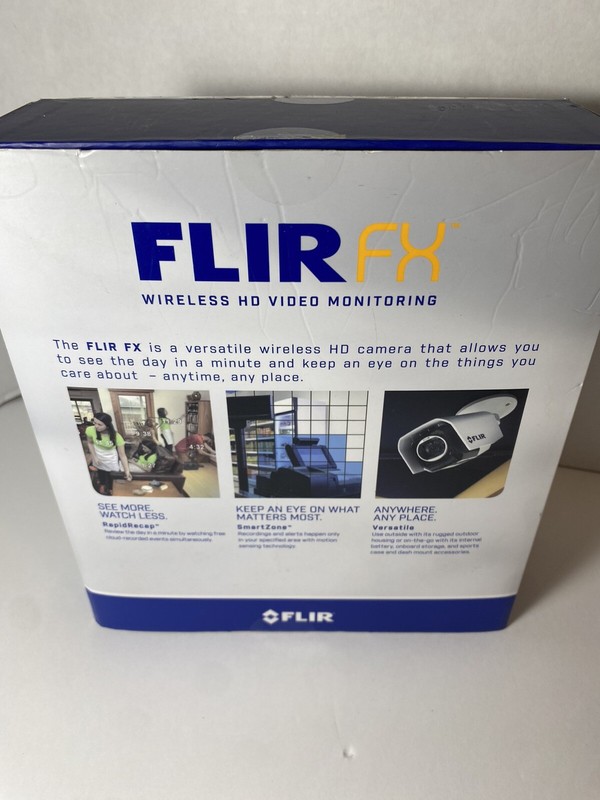 FLIR FX Indoor Wi-Fi 1080P HD Video Monitoring Security Camera - FXV101-H gallery