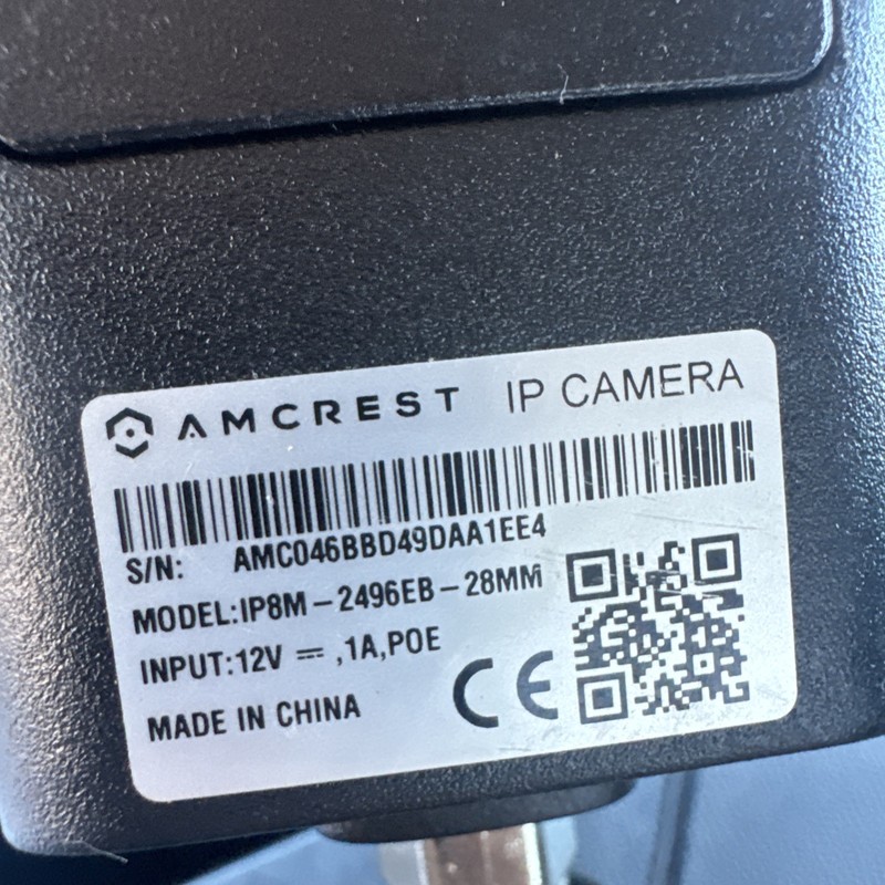 Amcrest 8MP UltraHD Outdoor POE Bullet Camera IP8M-2597EB-28MM gallery