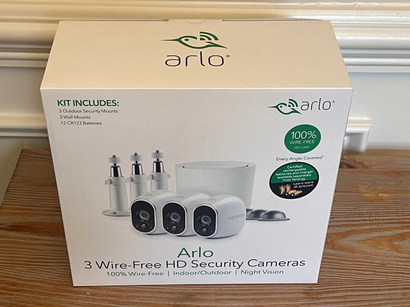 (NEW) 2019 Arlo HD 3-Camera Wireless Indoor/ Outdoor Security System+Doorbell gallery