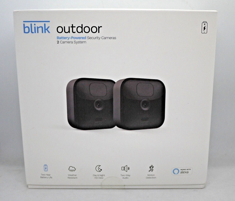 Blink Outdoor Security Camera System - 2 Camera Kit - New & Sealed gallery